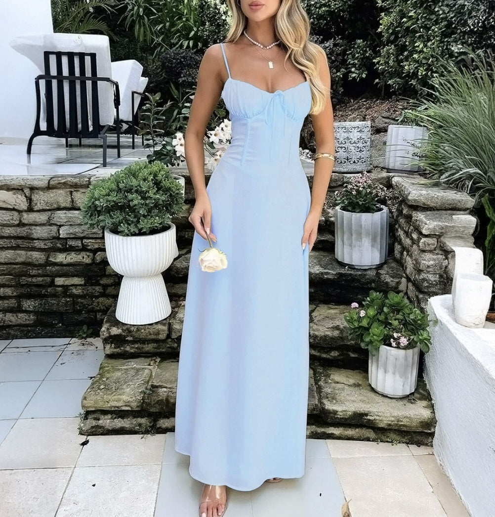 Lace-up Dress